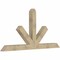 Ekena Millwork Saratoga Rough Sawn Timber Gable Bracket, Douglas Fir, 96"W x 48"H x 6"D x 6"F, 12/12 Pitch GBW096X48X0606SAR00RDF - alternate 2